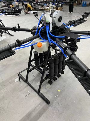 4 축 4 로터 UAV FOC 드라이브 3090 접는 프로펠러 묶인 드론 자동 철회 튜브 릴 케이블 릴