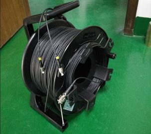ODC 연결기와 광섬유 철회할 수 있는 전기 케이블 릴 과중한 업무 단일모드