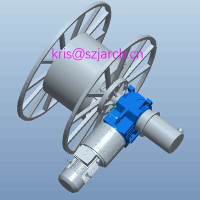 내구성이 뛰어난 크레인 케이블 릴, 중장비 산업용으로 케이블 관리 및 긴 수명 보장