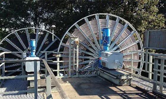Motor-Driven Reels Retractable Hose Reel 250A Cable Reel Drum For higher than 100 kW applications